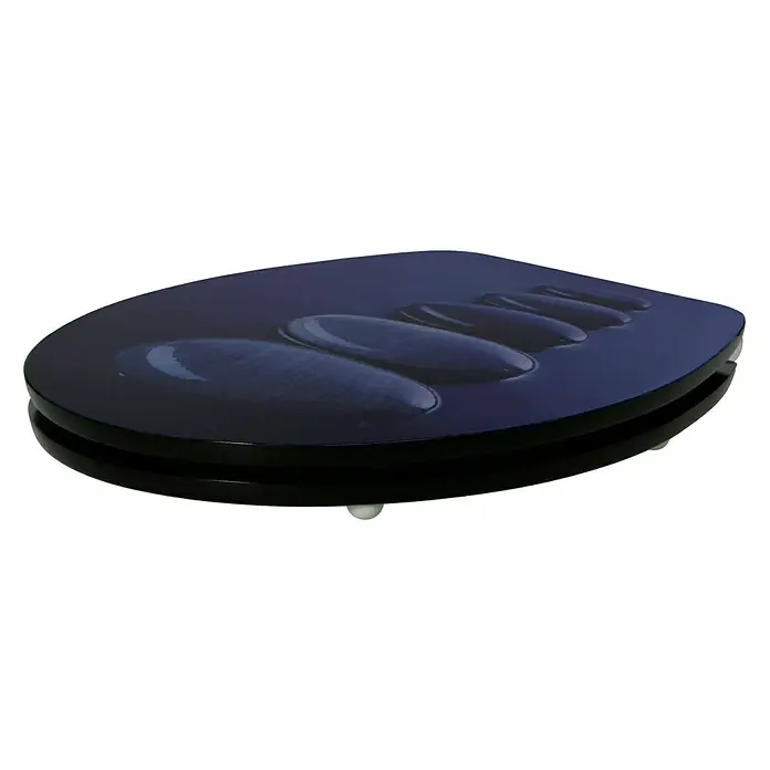 Poseidon WC-Sitz Bato Stone - Holz, Blau, Mit Absenkautomatik online kaufen  bei BAUHAUS
