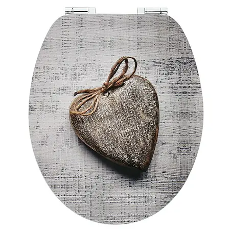 Poseidon  Tapa de WC Heart