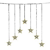 Konstsmide LED-Lichtervorhang Sterne (Außen, 5,762 m, Warmweiß, Netzbetrieben) | BAUHAUS