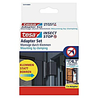 Tesa Adapter-Set Insect Stop FALT (Anthrazit)