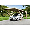 Weka Carport 612 (306 x 606 cm, Holz, Carport geeignet für: PKWs) | BAUHAUS