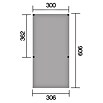 Weka Carport 612 (306 x 606 cm, Holz, Carport geeignet für: PKWs) | BAUHAUS