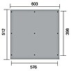 Weka Carport 618 (Holz, Doppelcarport, Natur, Grundfläche: 22,925 m², Mit Stahldach) | BAUHAUS