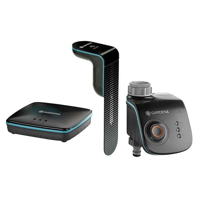 Gardena Smart system Bodenfeuchtesensor Control Set - Passend für: Verbindung von elektrischen Geräten aus dem Gardena smart system - Das Gardena Smart System: ein smartes Bewässerungssystem für den Garten, bestehend aus Gateway, Sensor und Bewässerungssteuerung.