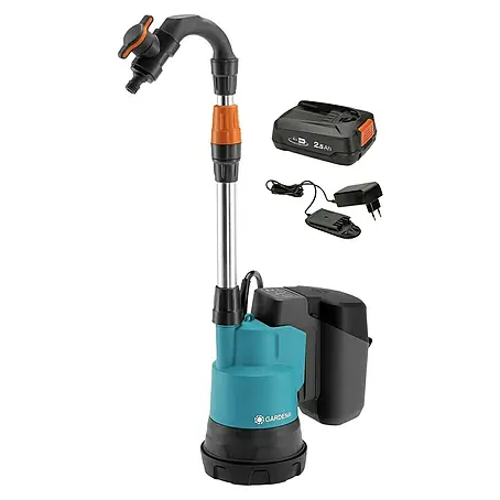 Gardena Power for All 18V Akku-Regenfasspumpe