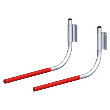 Fahrrad-Wandhalter - Lnge: 550 mm, 2 Stk. online kaufen bei BAUHAUS