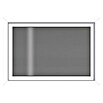 Solid Elements Ventana para sótano (An x Al: 80 x 50 cm, Apertura según normativa: Izquierda, Blanco) | BAUHAUS