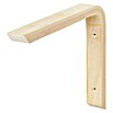 Dolle Konsole Thor (L x B x H: 190 x 30 x 240 mm, Natur) | BAUHAUS