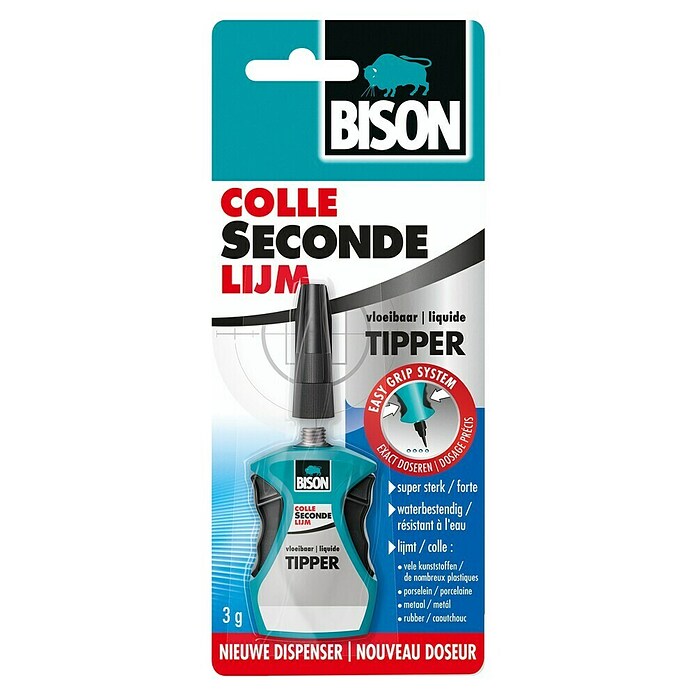 Bison Secondelijm Tipper (3 g, Transparant) | BAUHAUS
