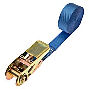 Alpha Tools Zurrgurt (5 m x 2,5 cm, Belastbarkeit: 250 kg, Mit Kompaktratsche)