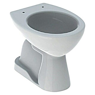 Geberit Renova Stand-WC (Mit Spülrand, Mit schmutzabweisender Glasur, Spülform: Flach, WC Abgang: Senkrecht, Weiß)