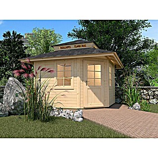 Weka Gartenhaus 149 (Holz, Natur, 5,664 m²)