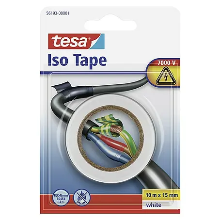 Tesa  Cinta aislante de PVC Blis