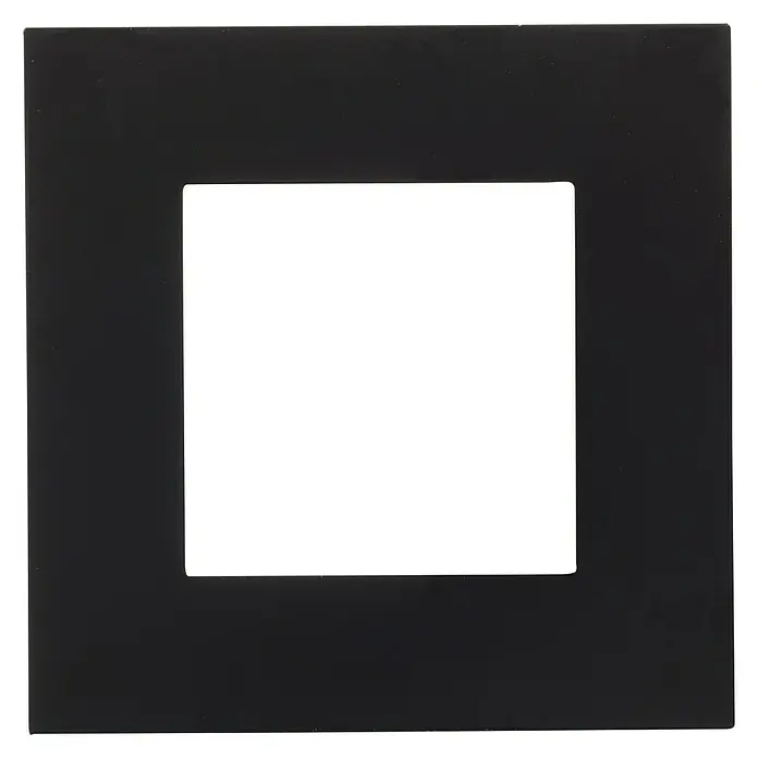 Legrand Valena Next Marco - Negro/Cobre, Modelo de mecanismos: x 1, Plástico, Colocar - Marco de fotos cuadrado negro con diseño moderno. Ideal para dar un toque de estilo a las imágenes y hacerlas destacar.