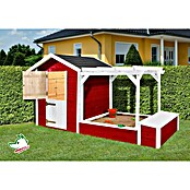 Weka Spielhaus Tabaluga (286 x 153 x 154 cm, Holz, Lasiert, Schwedenrot) | BAUHAUS