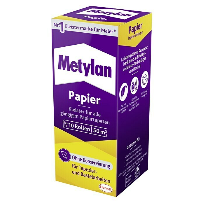 Metylan Tapetenkleister Papier (125 g)