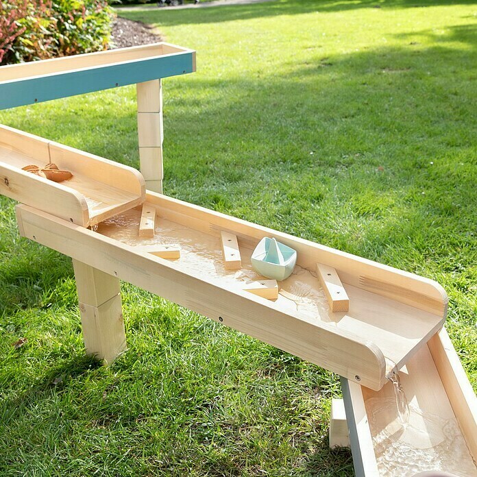 Muddy Buddy Parque acuático Traveller (Madera, Natural/Gris nublado) | BAUHAUS