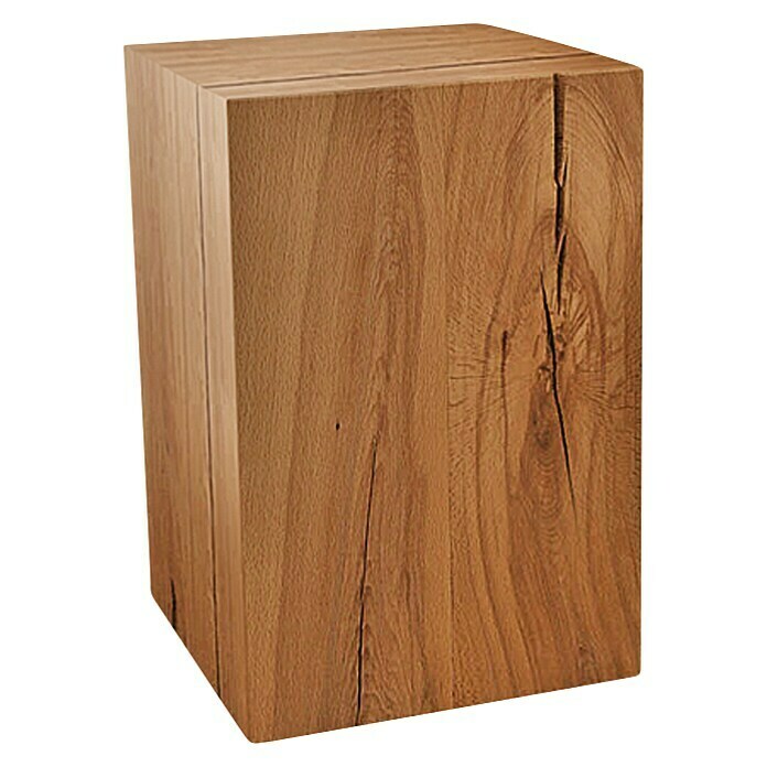 Noblewood Massivholzblock (Buche, 30 x 30 x 45 cm)