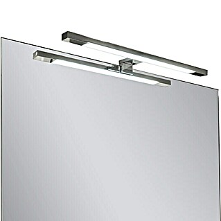 Aplique LED para espejo Vega (12 W, Cromo, L x An x Al: 11,8 x 50,5 x 3 cm)