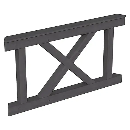 SKAN HOLZ  Brüstungsgeländer Andreaskreuz