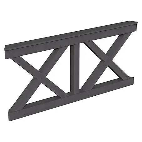 SKAN HOLZ  Brüstungsgeländer Andreaskreuz