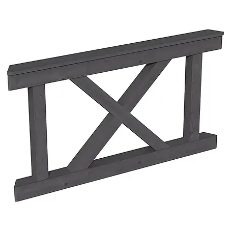 SKAN HOLZ  Brüstungsgeländer Andreaskreuz