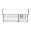 SKAN HOLZ Gartenhaus Bern 4 (Außenmaß inkl. Dachüberstand (B x T): 500 x 740 cm, Holz, Natur, 27,72 m²) | BAUHAUS