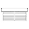 SKAN HOLZ Garage Varberg 1 (Außenmaß inkl. Dachüberstand (B x T): 410 x 585 cm, Unbehandelt Natur) | BAUHAUS
