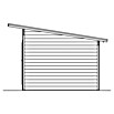 SKAN HOLZ Gartenhaus Ostende (Außenmaß inkl. Dachüberstand (B x T): 440 x 380 cm, Holz, Natur, 12 m²) | BAUHAUS