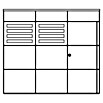 SKAN HOLZ CrossCube Gartenhaus Brisbane 3 (Außenmaß inkl. Dachüberstand (B x T): 253 x 253 cm, Holz, Schiefergrau RAL 7015) | BAUHAUS