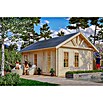 SKAN HOLZ Gartenhaus Bern 2 (Außenmaß inkl. Dachüberstand (B x T): 500 x 640 cm, Holz, Natur, 2 Lagen Dachschaltung) | BAUHAUS