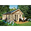SKAN HOLZ Gartenhaus Bern 4 (Außenmaß inkl. Dachüberstand (B x T): 500 x 740 cm, Holz, Natur, 27,72 m²) | BAUHAUS