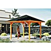 SKAN HOLZ Pavillon Cannes 1 (L x B: 374 x 374 cm, Eiche hell) | BAUHAUS