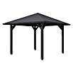 SKAN HOLZ Pavillon Cannes 1 (L x B: 374 x 374 cm, Schiefergrau) | BAUHAUS