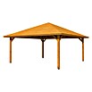 SKAN HOLZ Pavillon Cannes 4 (L x B: 569 x 569 cm, Eiche hell) | BAUHAUS