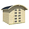 SKAN HOLZ Gartenhaus Delft (Außenmaß inkl. Dachüberstand (B x T): 290 x 310 cm, Holz, Natur) | BAUHAUS