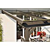 SKAN HOLZ Terrassenüberdachung Ancona (B x T: 434 x 350 cm, Schiefergrau, Polycarbonat, Transparent) | BAUHAUS