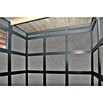 SKAN HOLZ CrossCube Gartenhaus Brisbane 3 (Außenmaß inkl. Dachüberstand (B x T): 253 x 253 cm, Holz, Schiefergrau RAL 7015) | BAUHAUS