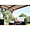 SKAN HOLZ Pavillon Marseille (L x B: 350 x 327 cm, Weiß) | BAUHAUS