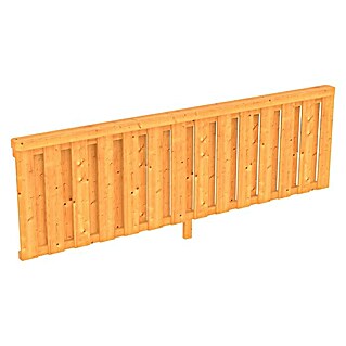 Skan Holz Brüstungsgeländer (Passend für: Skan Holz Terrassenüberdachungen aus Douglasie, Pfostenabstand 270 cm, Natur)