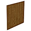 SKAN HOLZ Seitenwand (B x H: 230 x 220 cm, Passend für: Skan Holz Carports, Nussbaum) | BAUHAUS