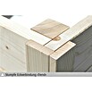 SKAN HOLZ Garage Varberg 3 (Außenmaß inkl. Dachüberstand (B x T): 610 x 585 cm, Rot) | BAUHAUS