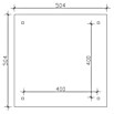 SKAN HOLZ Pavillon Cannes 3 (L x B: 504 x 504 cm, Schiefergrau) | BAUHAUS