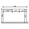 SKAN HOLZ Carport Eifel (Außenmaß inkl. Dachüberstand (B x T): 3 x 5,41 m, Einzelcarport, Nussbaum) | BAUHAUS