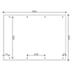 SKAN HOLZ Carport Emsland (Außenmaß inkl. Dachüberstand (B x T): 6,13 x 8,46 m, Doppelcarport, Schiefergrau, EPDM-Folie, Fichte, Ohne Abstellraum) | BAUHAUS