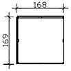 SKAN HOLZ CrossCube Gartenhaus-Anbau Crosscube (B x H: 168 x 223 cm, Passend für: Skan Holz Crosscube Gartenhäuser Sydney/Brisbane 2, Schiefergrau) | BAUHAUS