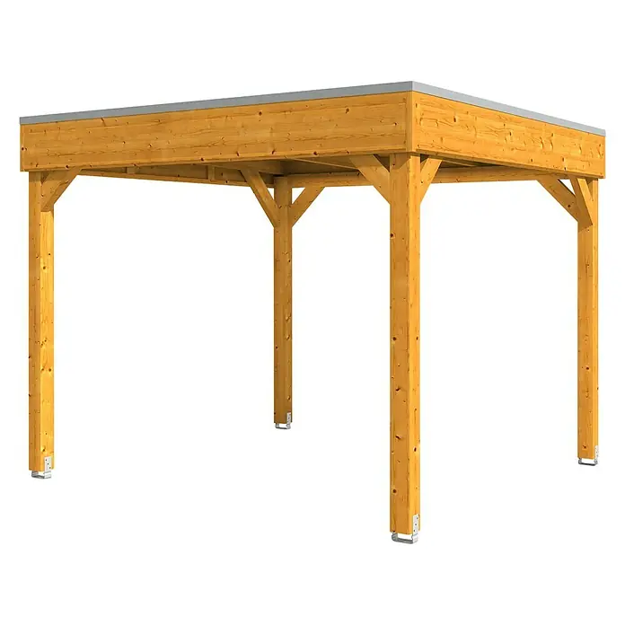 Skan Holz Pavillon ToulouseB x T: 302 x 302 cm, Holz, Eiche hell