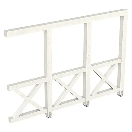 SKAN HOLZ  Seitenwand Andreaskreuz