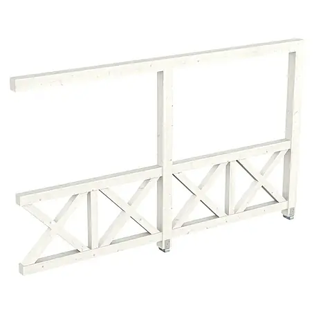 SKAN HOLZ  Seitenwand Andreaskreuz