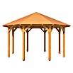 SKAN HOLZ Pavillon Lyon 2 (L x B: 484 x 484 cm, Natur) | BAUHAUS